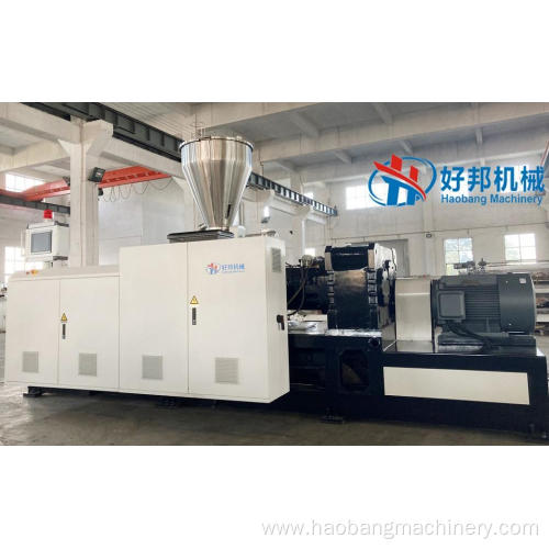 PC hollow solid corrugated sheet production line